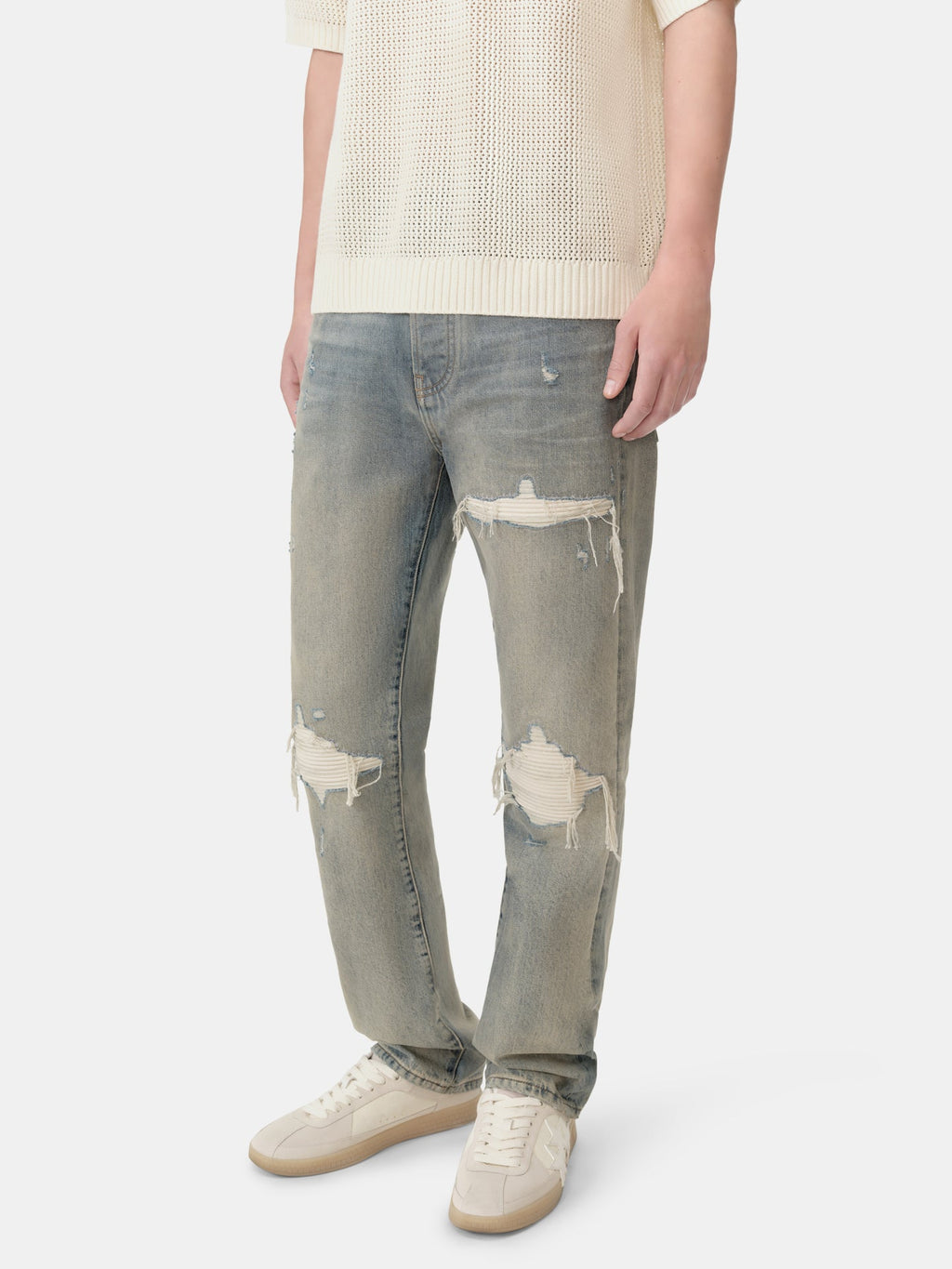 SUEDE STRAIGHT MX1 JEAN