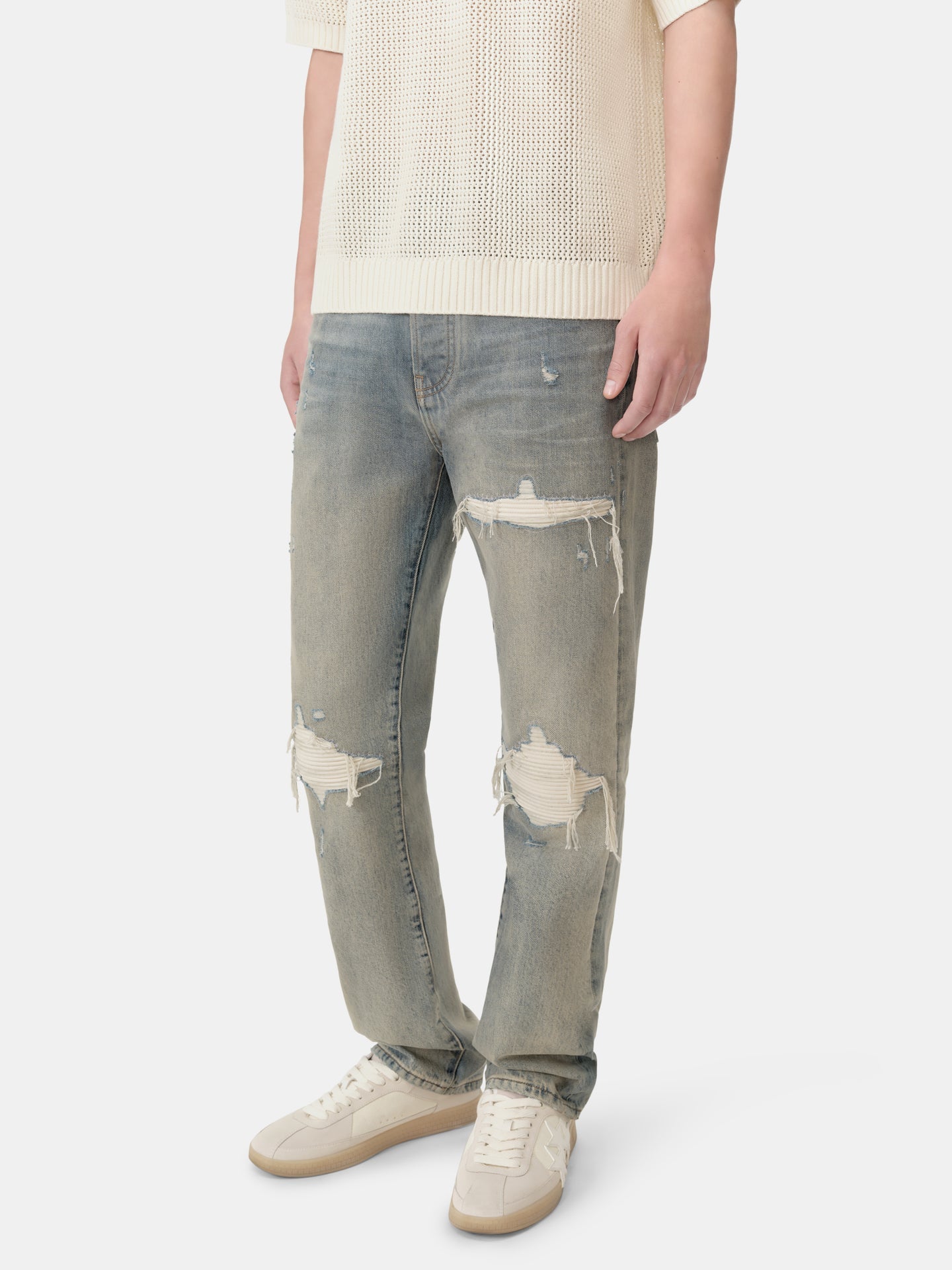 SUEDE STRAIGHT MX1 JEAN