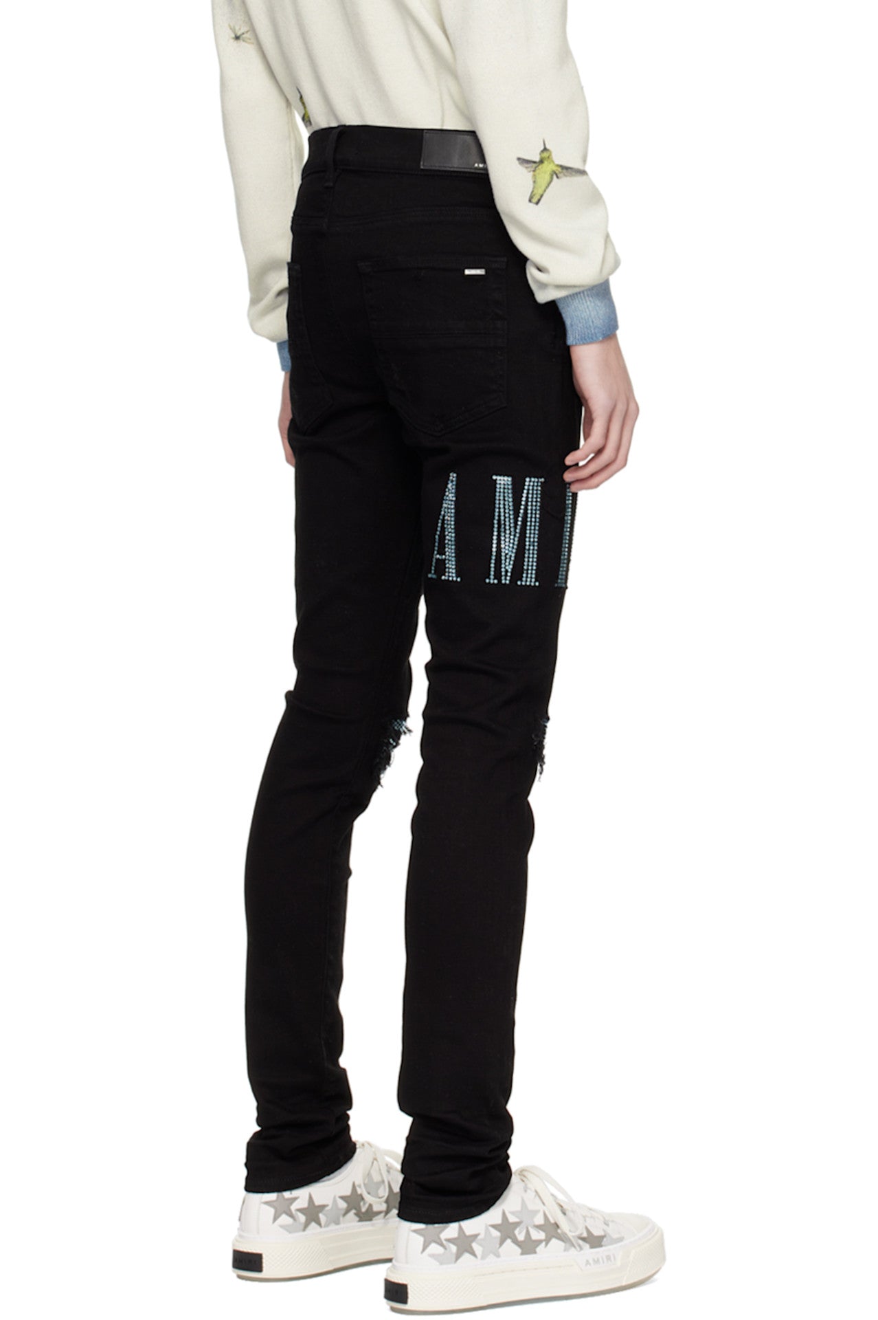 AMIRI Black Crystal Jeans