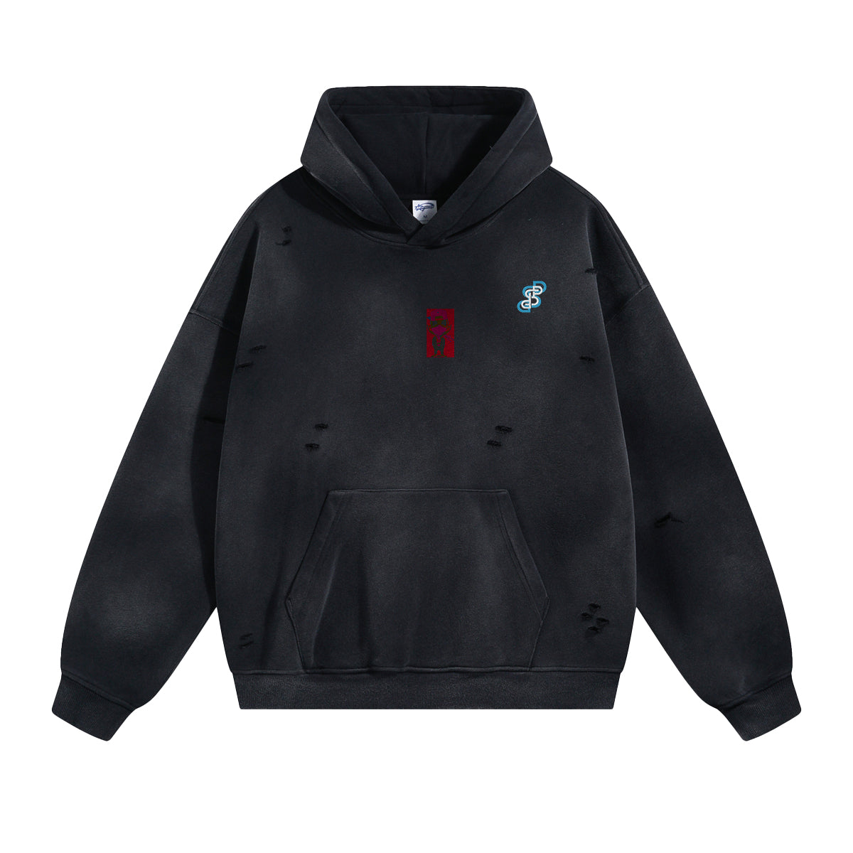 DSP-LUX Limited Black Hoodie – Midnight Edge