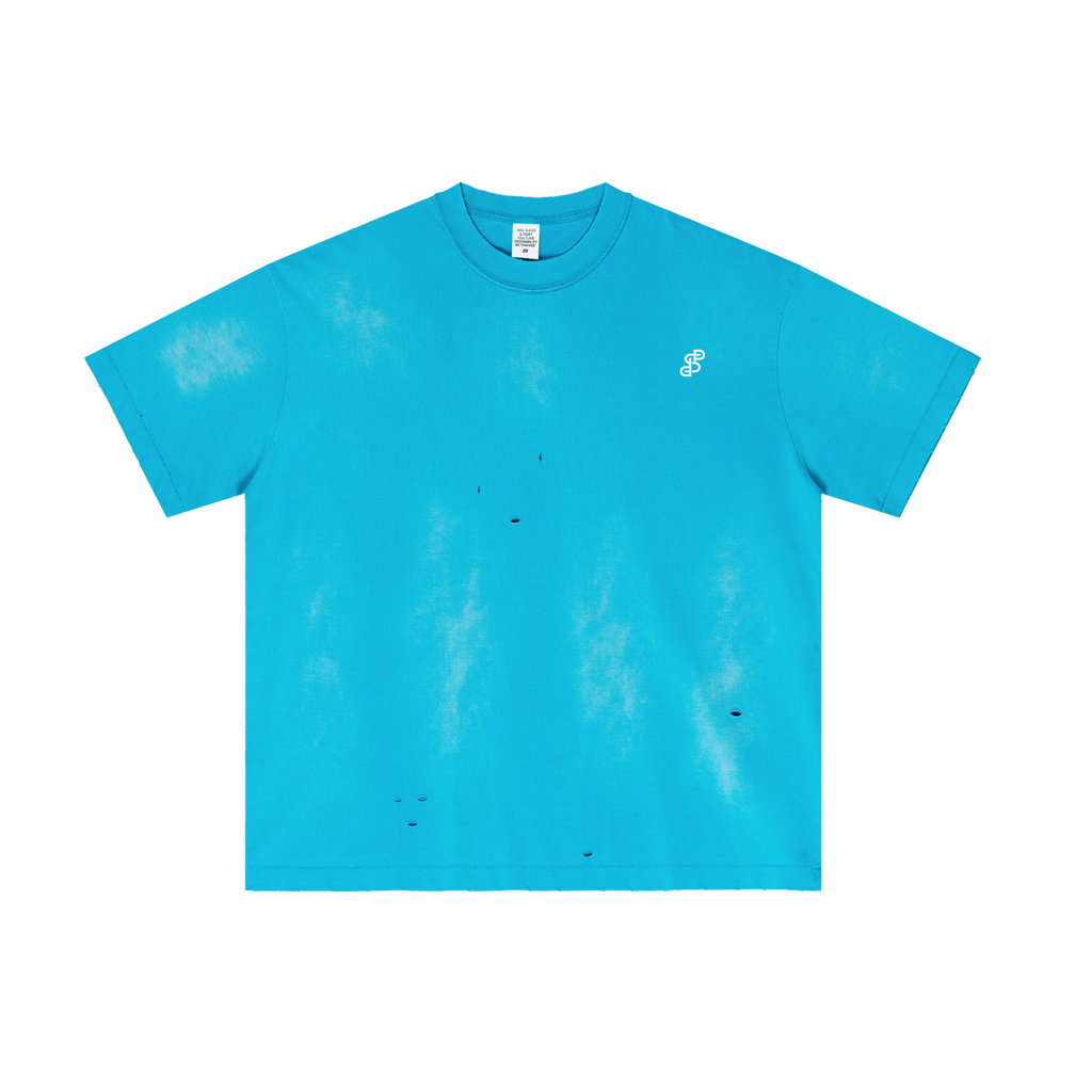 Dreamstarpro® Aqua Distressed T-Shirt