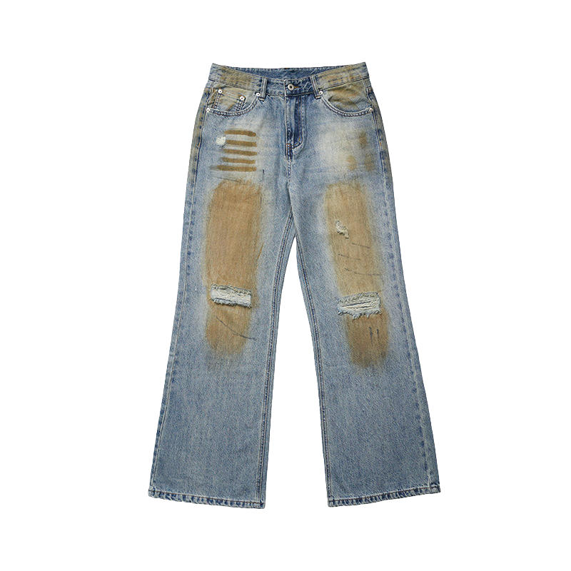 Dreamstarpro® Distressed Flare Jeans
